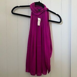 Banana Republic Women’s Halter Tie-Neck Blouse